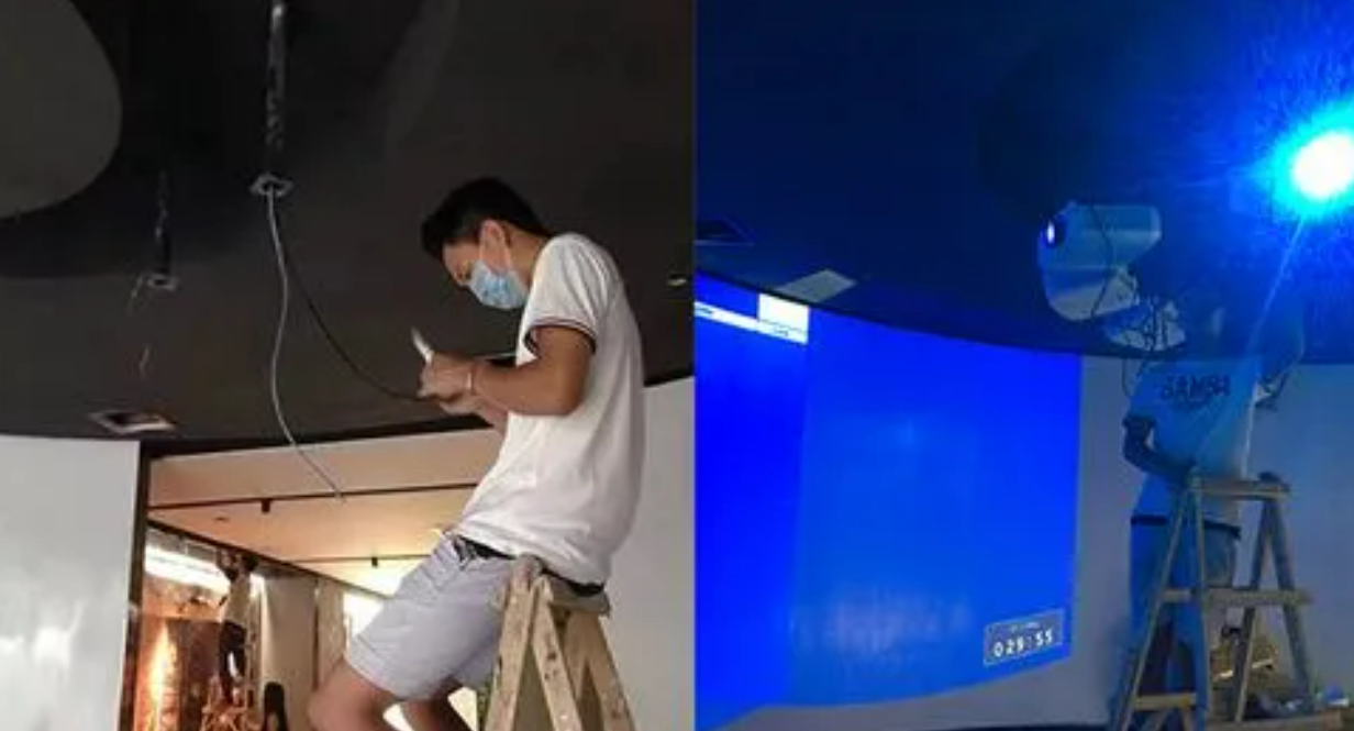 北京弱電系統(tǒng)工程中投影機(jī)怎么確定安裝距離？凱源恒潤(rùn)北京監(jiān)控安裝工程公司提供專(zhuān)業(yè)調(diào)
